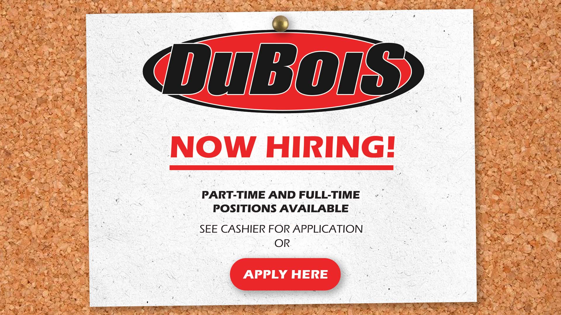 Now Hiring